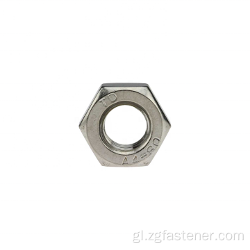 Nut hexágono de aceiro inoxidable GB6170